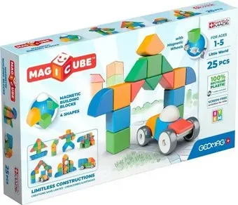 Geomag Магнитные кубики 4 формы GM209