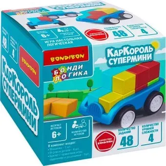 Bondibon БондиЛогика КарКороль супермини ВВ6433