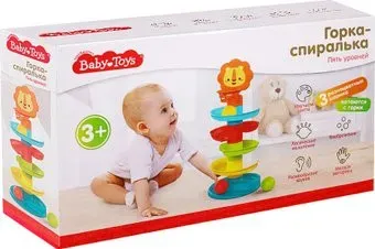 Baby Toys Горка-спиралька. Пять уровней 70009