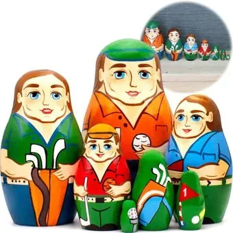 Брестская Фабрика Сувениров Гольф (набор 7 шт)