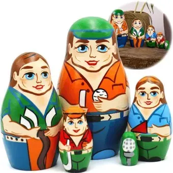 Брестская Фабрика Сувениров Гольф (набор 5 шт)