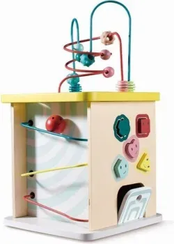 Hape Пастель Куб Лабиринт, головоломки E8503_HP