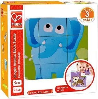 Hape Кубики Джунгли E1619_HP