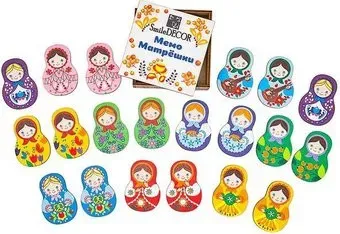 Smile Decor Матрешки Мемо П804