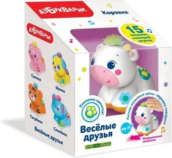 Азбукварик Коровка Веселые друзья 2836