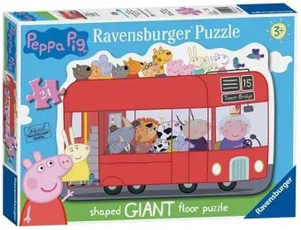 Ravensburger Свинка Пеппа. Гигантский Автобус R05530 (24 эл)