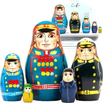 Брестская Фабрика Сувениров Содаты великой победы (набор 5 шт)