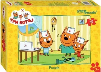 Step Puzzle Три кота 91150 (35 эл)