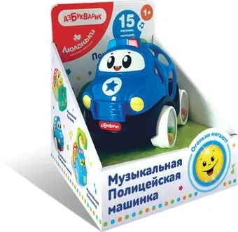 Азбукварик Полицейская машинка 2966
