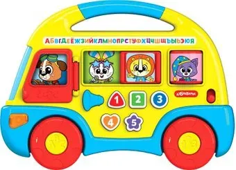 Азбукварик Автобус Первые знания 2808A