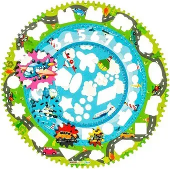 WoodLand Toys Спирограф для рисования. Транспорт 122107