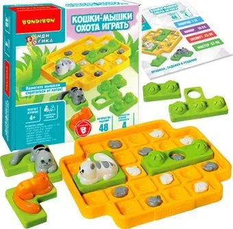 Bondibon БондиЛогика Кошки-мышки. Охота играть ВВ5076