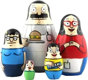 Брестская Фабрика Сувениров С персонажами мультсериала Bob's Burgers (набор 5 шт)