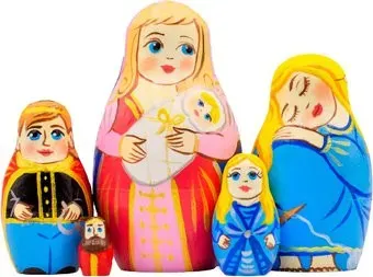 Брестская Фабрика Сувениров Спящая красавица (набор 5 шт)
