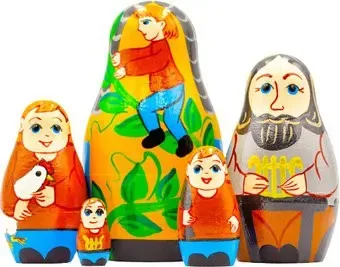 Брестская Фабрика Сувениров Джек и Бобовый стебель (набор 5 шт)