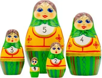 Брестская Фабрика Сувениров С числами (набор 5 шт)