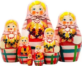 Брестская Фабрика Сувениров С колосками и васильками (набор 7 шт)
