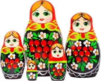 Брестская Фабрика Сувениров C ветвями рябины и ромашками (набор 5 шт)