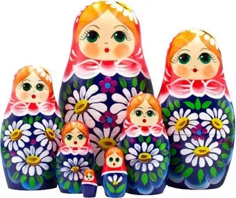 Брестская Фабрика Сувениров С букетом ромашек (набор 7 шт)
