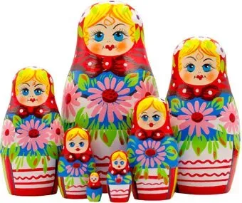 Брестская Фабрика Сувениров С букетом лилий (набор 7 шт)