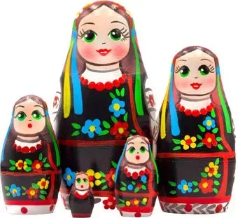 Брестская Фабрика Сувениров В украинской вышиванке (набор 5 шт)