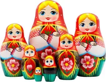 Брестская Фабрика Сувениров В белорусском традиционном костюме (набор 7 шт)