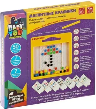 Bondibon Мозаика в планшете Магнитные крапинки ВВ4966