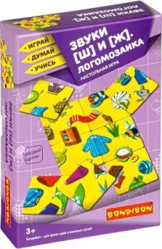 Bondibon Логомозаика Звуки ш и ж ВВ4250