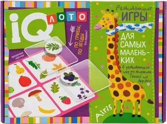 Айрис-Пресс IQ Лото. По грибы, по ягоды. Что лишнее? 27458