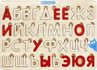 Woody Умные буквы 02505