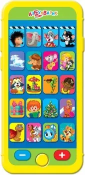 Азбукварик Веселые мультяшки 4680019281148