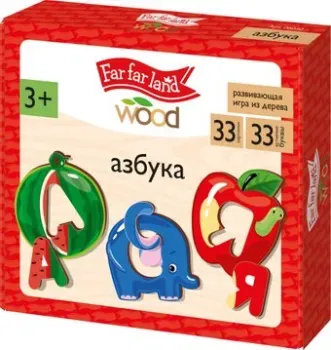 Десятое королевство Far far land Wood Азбука деревянная 06030