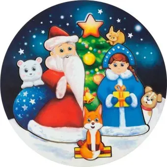 Сибирские Игрушки Рамка-вкладыш. Новогодний 10688803