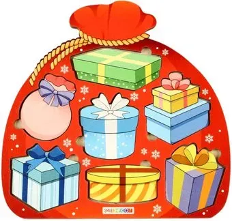 Smile Decor Рамка-вкладыш. Мешок с подарками 10100241
