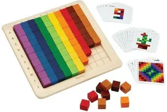 Plan Toys Счеты-мозайка 5468