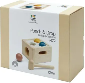 Plan Toys Забивалка Молоток и шары 5472