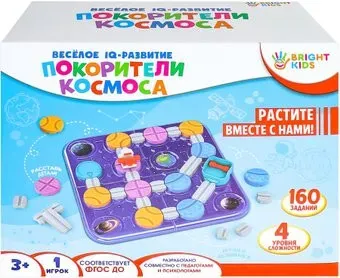 Рыжий кот Головоломка Веселое IQ-развитие. Покорители космоса ИК-8715