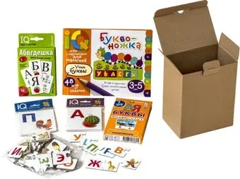 Айрис-Пресс IQ-игра Учим буквы 9785811278701