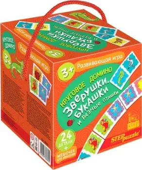 Step Puzzle Зверушки, букашки и разные пташки 89845