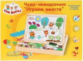 Играем вместе Чудо-чемоданчик Буратино. Три кота 1019-CATS