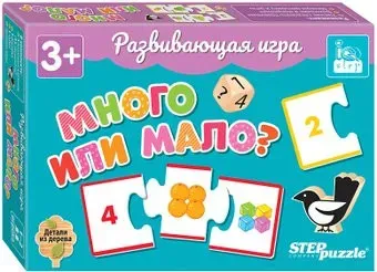 Step Puzzle IQ step. Много или мало? 89863