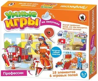Русский стиль Умные игры на липучках. Профессии 04315