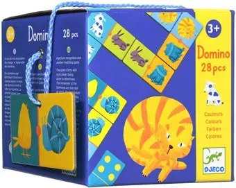 Djeco Домино Цветные животные 08111