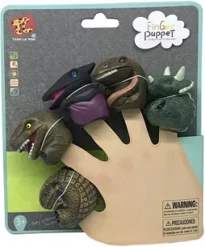 Big Tree Toys Пальчиковый театр. Динозавры B1214361