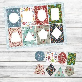 lipuchki.for.kids Досточки Сегена (новогодние узоры)
