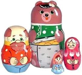 Нескучные игры Матрешка Маша и Медведь Р45/745