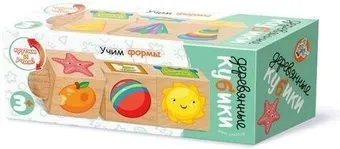 Десятое королевство Кубики на оси. Учим формы 02969