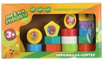 Буратино Ми-ми-мишки пирамидка-сортер MMM-03