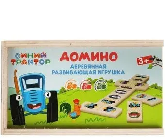 Буратино Синий трактор Домино W024-STR