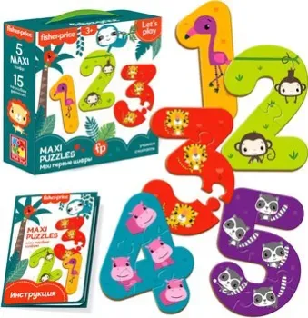 Vladi Toys Maxi Puzzle. Мои первые цифры VT1711-03